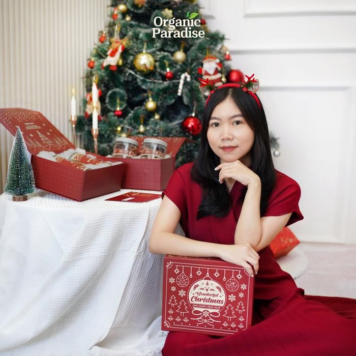 

Hampers Natal Christmas / Carol Hampers Organic Paradise Santa