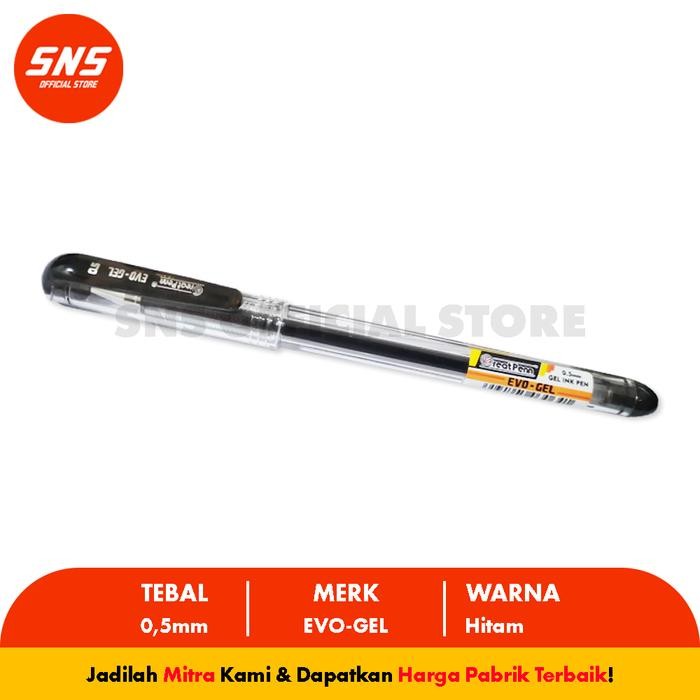 PULPEN EVO GEL 0.5MM GREATPENN TINTA TEBAL