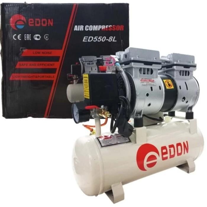 Termurah Kompresor Edon Ed550-8L Air Compressor Kompresor Angin Edon 8 Liter