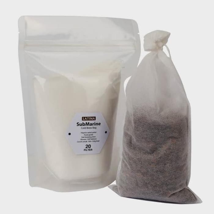 Latina Submarine cold & hot brew coffee filter 15cups x20pcs