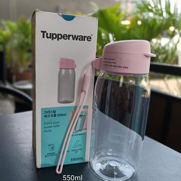 TUPPERWARE ORIGINAL H2go / Eco Botol 500ml botol minum