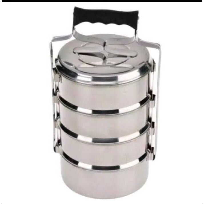 Rantang Susun 4 Stainless Steel FOOD CARRIER SET NAGAKO 555 STAINLESS