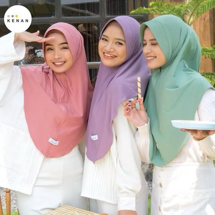 HIJAB INSTAN KENAN PET AROMATIK LANA -UKURAN M & L