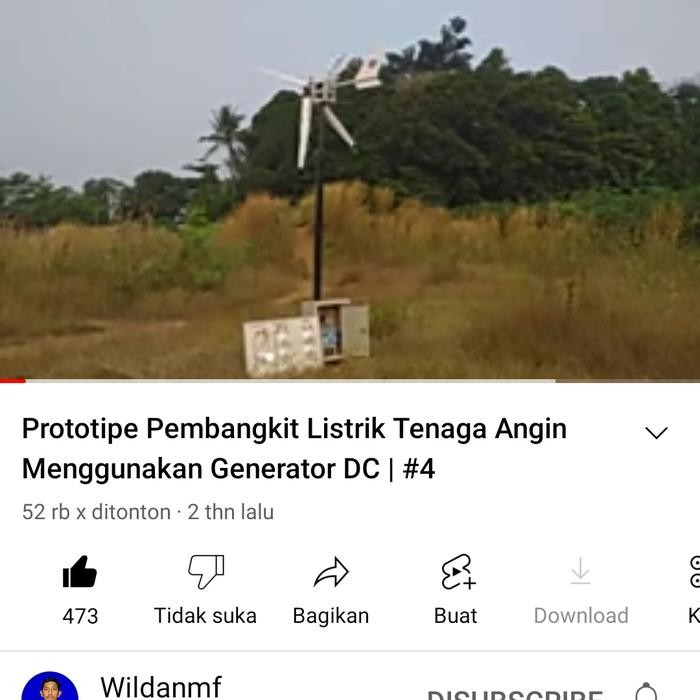 (Expert) mini Generator listrik DC 24v 30watt generator kincir angin