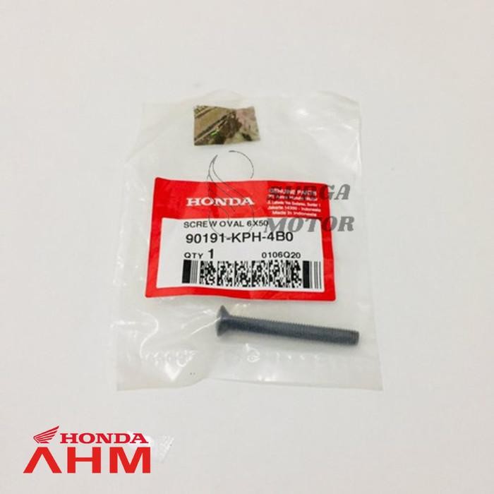 (Expert) Baut Mur Screw Oval Handle Jalu Stang Stir CS1 Karisma Revo Supra X125