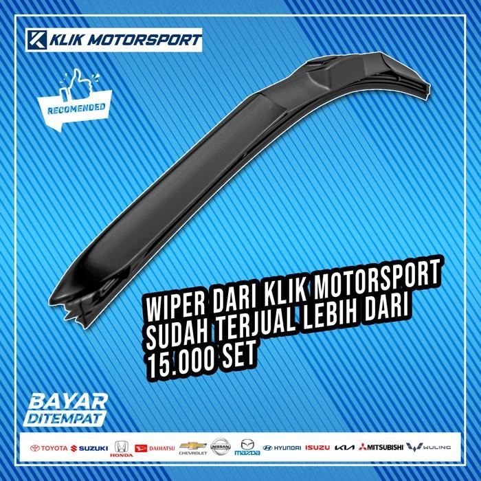 1 Set Wiper Hybrid Mobil Toyota Innova 2004 - 2014