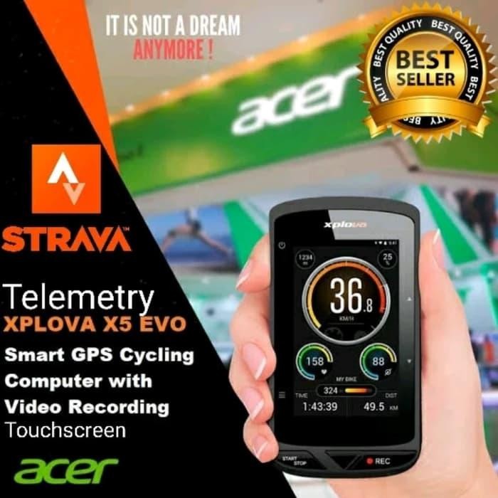 TERLARIS Unik Magene Xplova X5 Evo Speedo plus Action Cam Murah