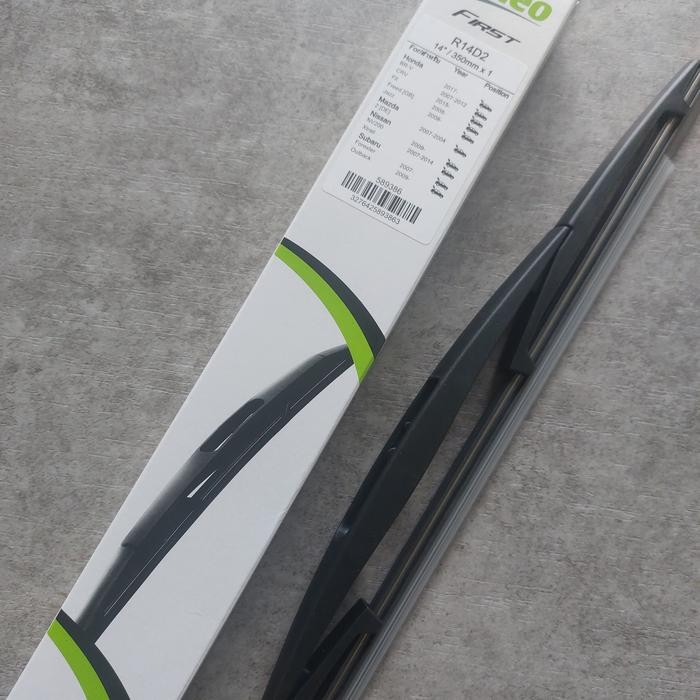 Wiper Belakang Mobil Valeo First Rear Wiper 12 Inch 14 Inch Lock 2 Lock 3 R12D2 H306 R12D4 H307