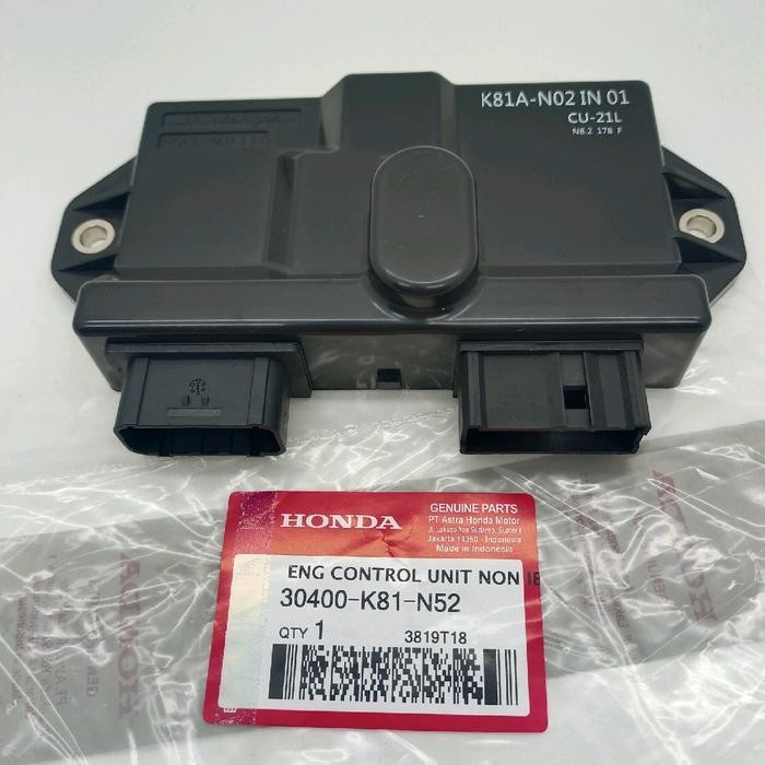 [K81] Ecu Ecm Cdi Honda - Beat Street / Beat Eco 2016- 2018 / Beat Esp 2017-2019 Non Iss