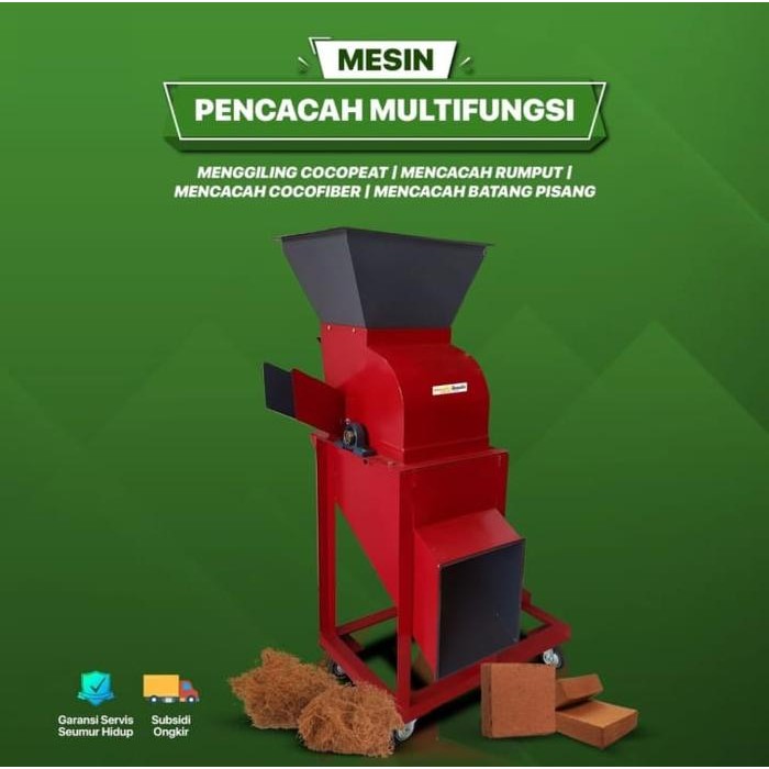 Mesin Giling Sabut Kelapa (Cocopeat Fullset)