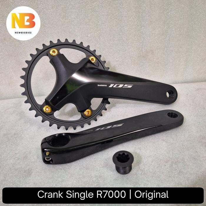 Crank Shimano 105 R7000 Single Chainring 39T 36T Crankset Gravel