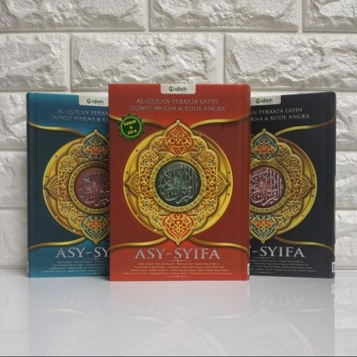 

Al Quran Asy Syifa Tajwid Perkata Latin & Terjemah Rasm Utsmani Ukuran A5 Kertas Qpp Hard Cover