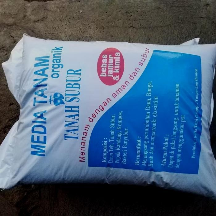 Media tanam organik tanah subur Media Tanam tanaman