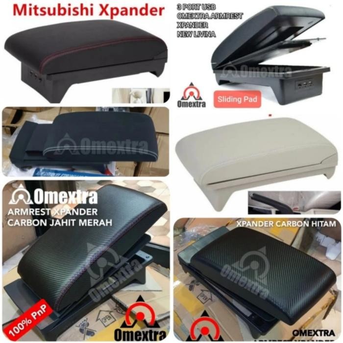 Armrest Xpander Livina - Console Box Xpander Livina - Omextra Armrest