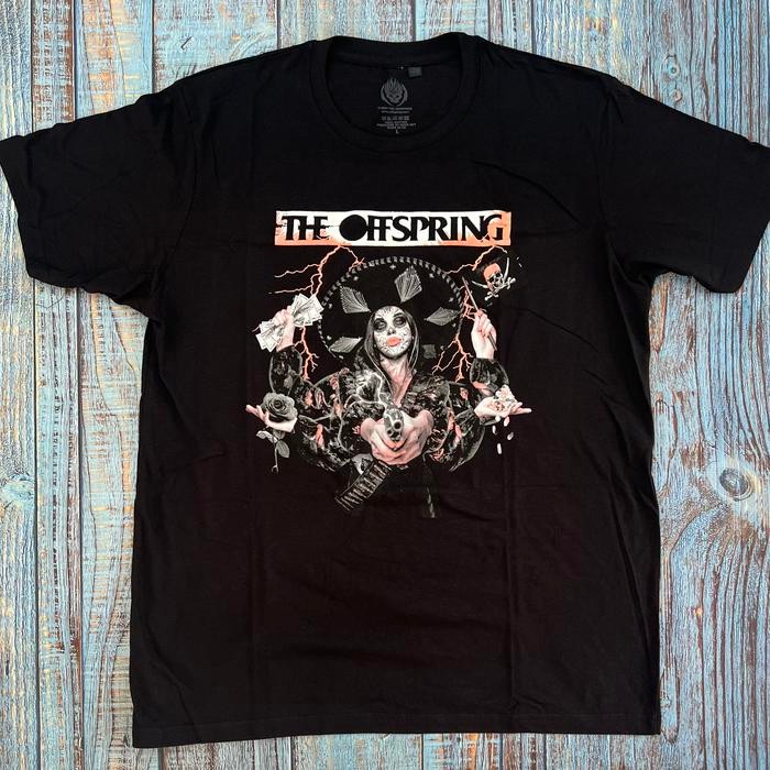 Kaos T-Shirt Band The Offspring - Bad Times Official Merchandise