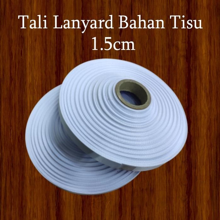 

Ready- Tali Lanyard Id Card Bahan Tissue 1.5 Cm