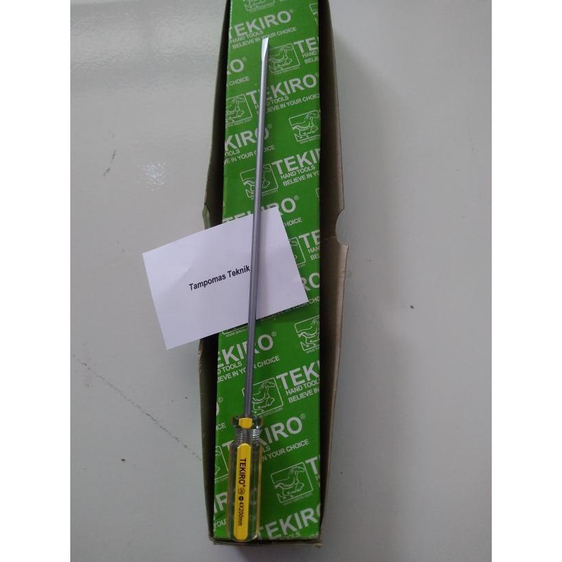 Obeng - Tekiro Obeng Seting Carburator 4x200mm