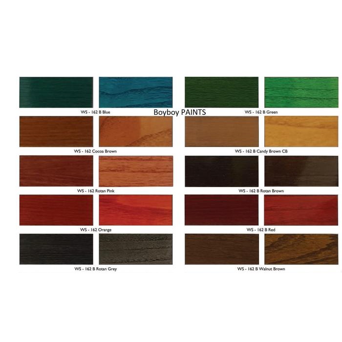 Propan Impra Woodstain Ws162 Walnut Brown (1 Kg) #Gratisongkir