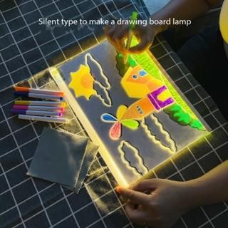 

Papan LED Cahaya Transparan / Mainan Anak Lampu Papan LED / DIY Acrylic Board with LED / Transparent
