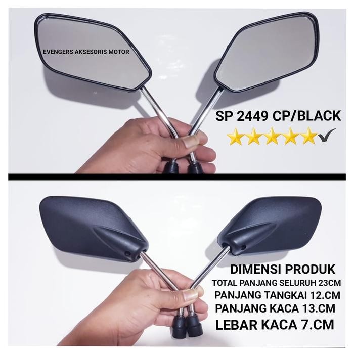 TERLARIS KACA SPION VARIASI MOTOR VIXION-JUPITER Z-RX KING-JUPITER MX-MX KING