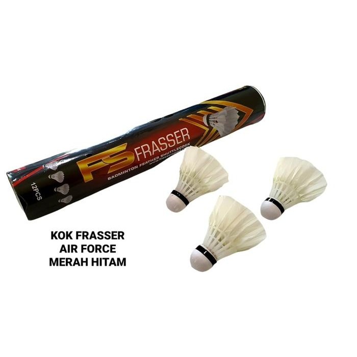 Frasser Shuttlecock Badminton Kok Bulutangkis kok Air Force Biru