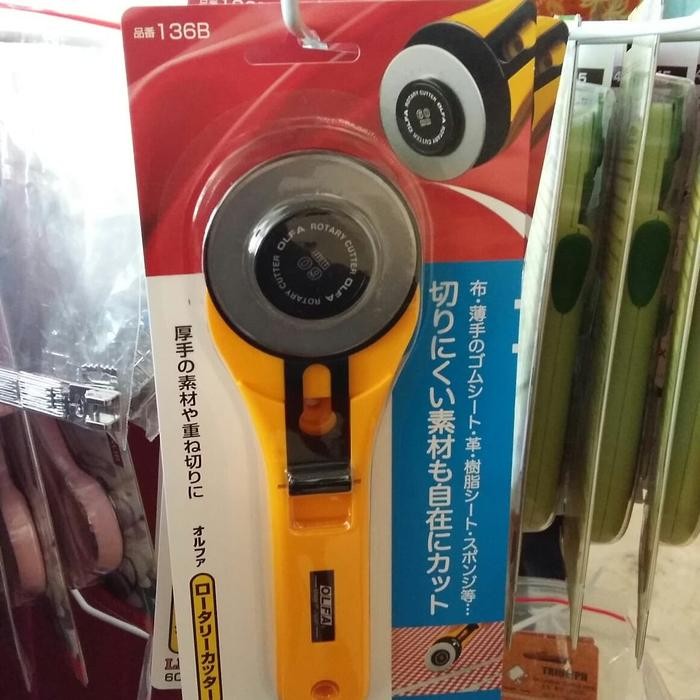 

ROTARY CUTTER OLFA 60MM - OLFA KODE 10