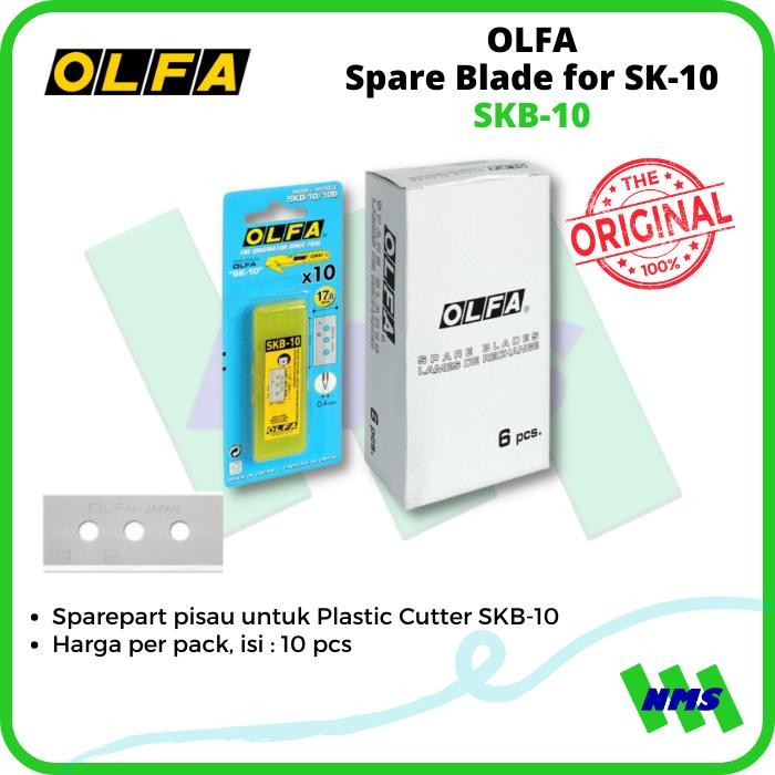 

MATA PISAU OLFA SKB-10 SPARE BLADE FOR SK-10 REFILL CUTTER KODE 783