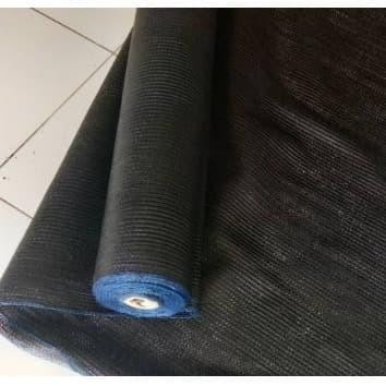 Paranet 60% Waring Jaring Tanaman Sun Shade Lebar 3 Meter Hitam