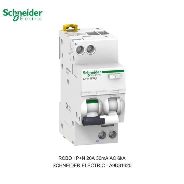 

New Trend! RCBO 1P+N 20A 30mA AC 6kA Low Price