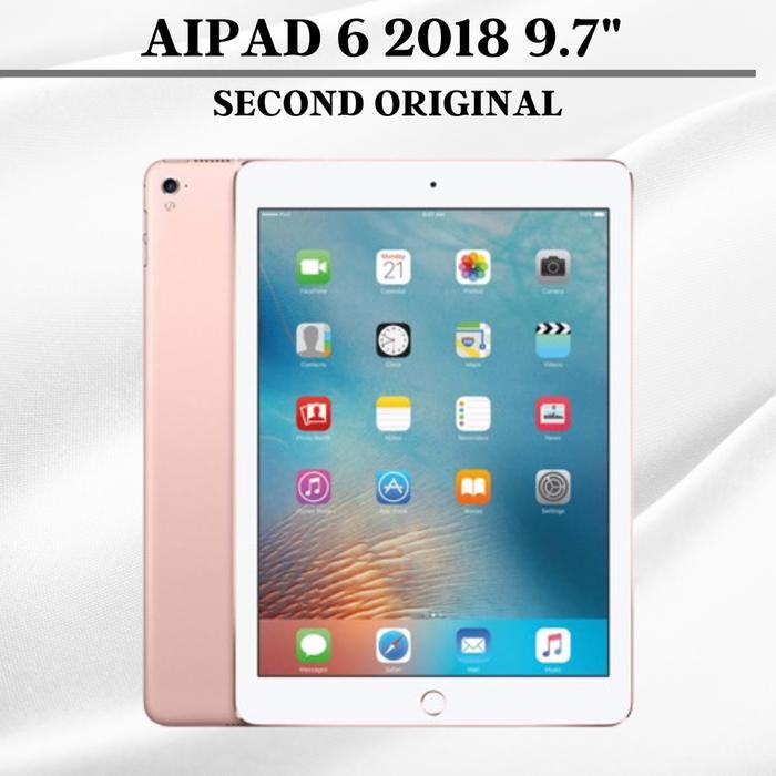 [Expert] IPAD 6 9.7" 2018 128GB 32GB SECOND WIFI ONLY WIFI CELL