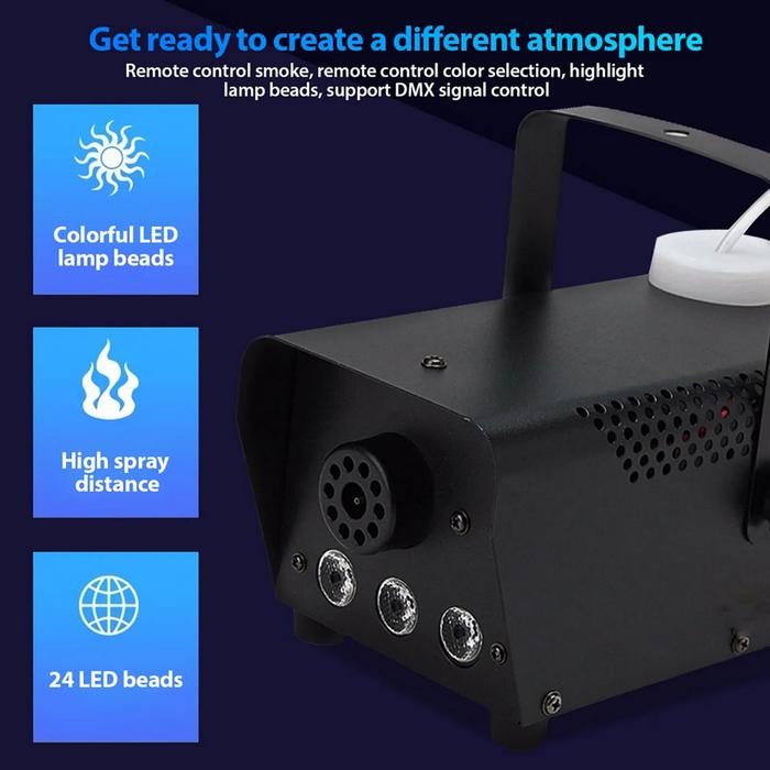 Mesin Fogging Rgb Led Pembuat Asap Panggung Sistem Fogger Stage Mesin Fogger Asap Panggung Smoke Fog