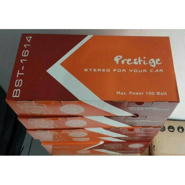 (Expert) SPEAKER MOBIL SPEAKER PINTU MOBIL 6 INCH PRESTIGE BST-1614 100 WATT