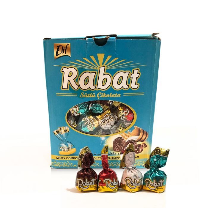 

New coklat Rabbat 1kg original turkey mix rasa Caramel Chocolate Cokelat Snack Food Snacks Makanan