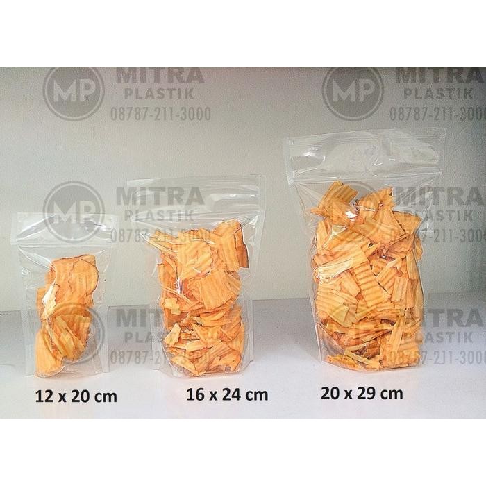 

New Plastik Klip Berdiri / Standing Pouch 12x20 cm