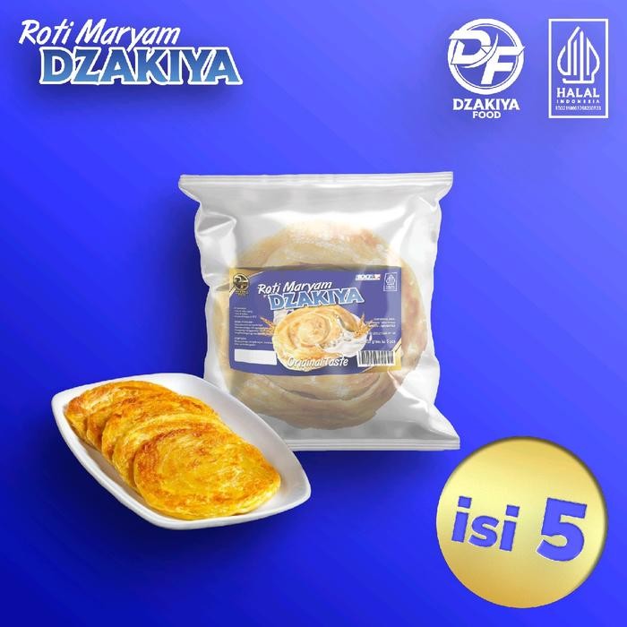 

New Roti Maryam ORIGINAL BESAR Isi 5 Frozen Food