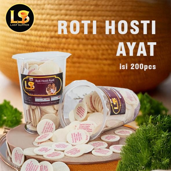 

Hosti Ayat Last Supper (Cup isi 200pcs)