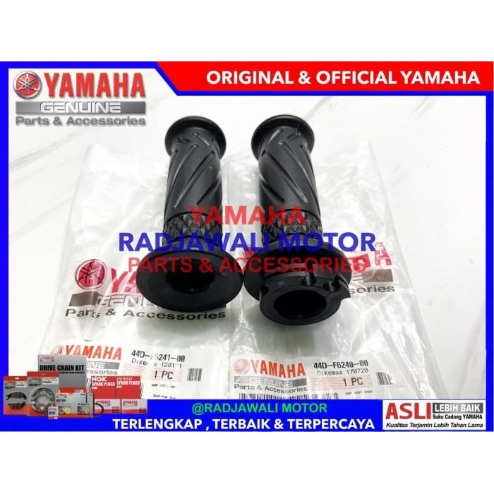 (Expert) HANDGRIP XEON, MIO M3,S,Z, SOUL GT 125,FINO 125,XRIDE 125 ASLI YAMAHA