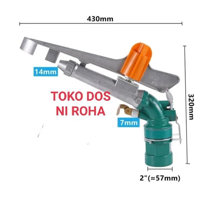 Sprinkler Big Gun Rain Vy-40 Terbaru Tembakan 35M #Gratisongkir