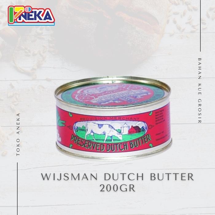 

wijsman/wijsman dutch butter/mentega asin (salted butter) 200gr