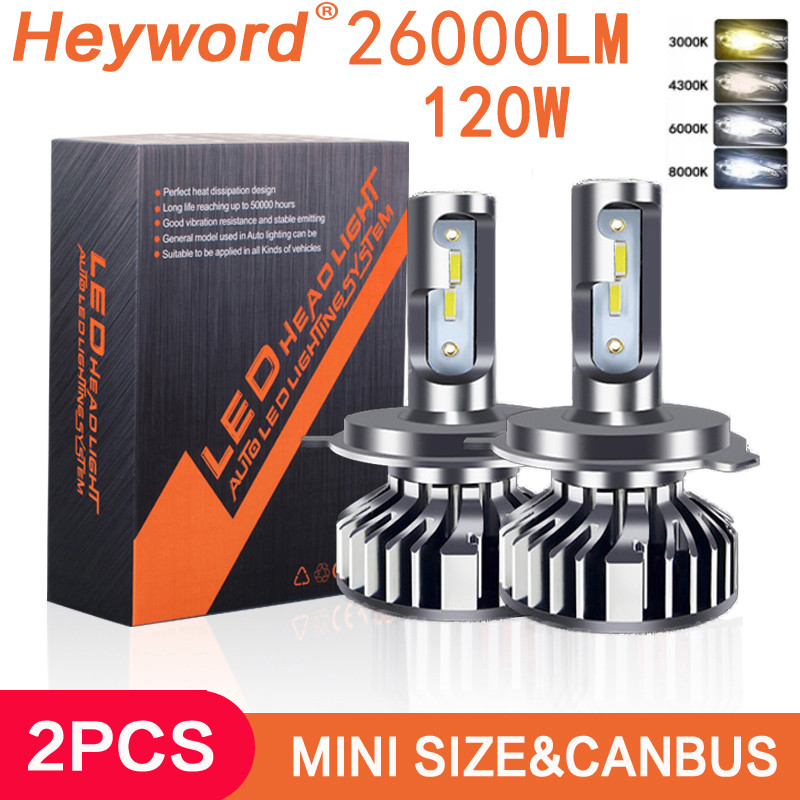 Heyword 26000lm 160W 1860 CSP chip 3000k/4300k/6000k/8000k Car LED