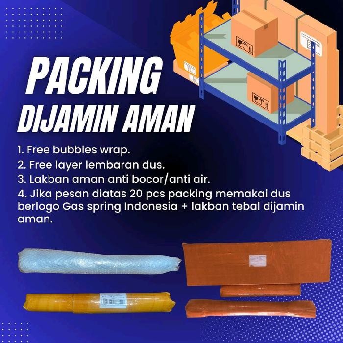 JUAL GAS SPRING HIDROLIK 60 205 500N
