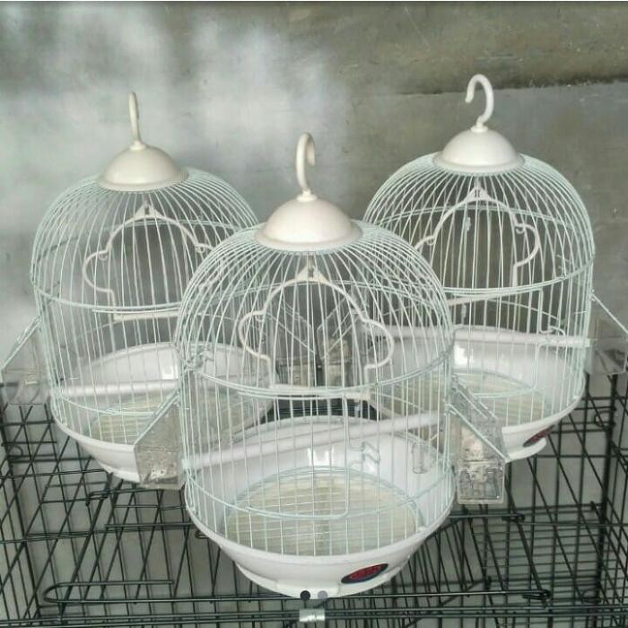 KANDANG BESI BULAT KECIL IMPORT DIAMETER 22 CM