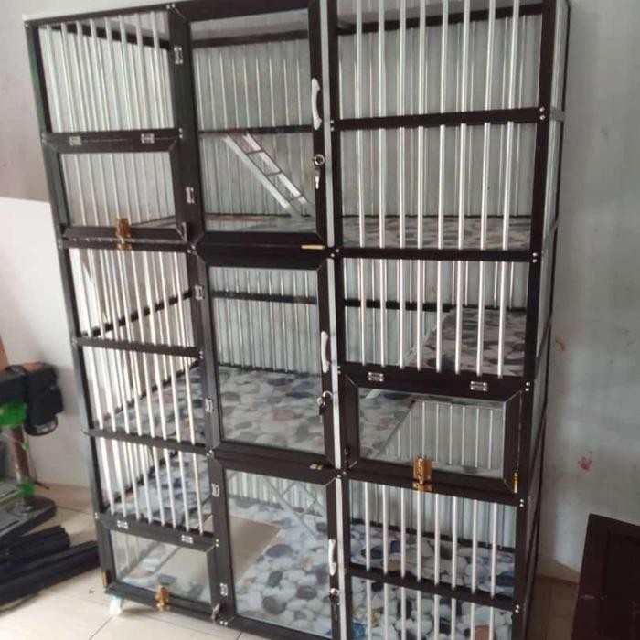 KANDANG KUCING 3TINGKAT JUMBO