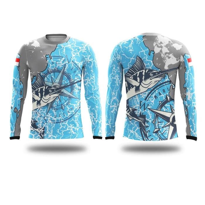 Kaos Baju jersey jersy mancing mania fishing MANCING fullprint