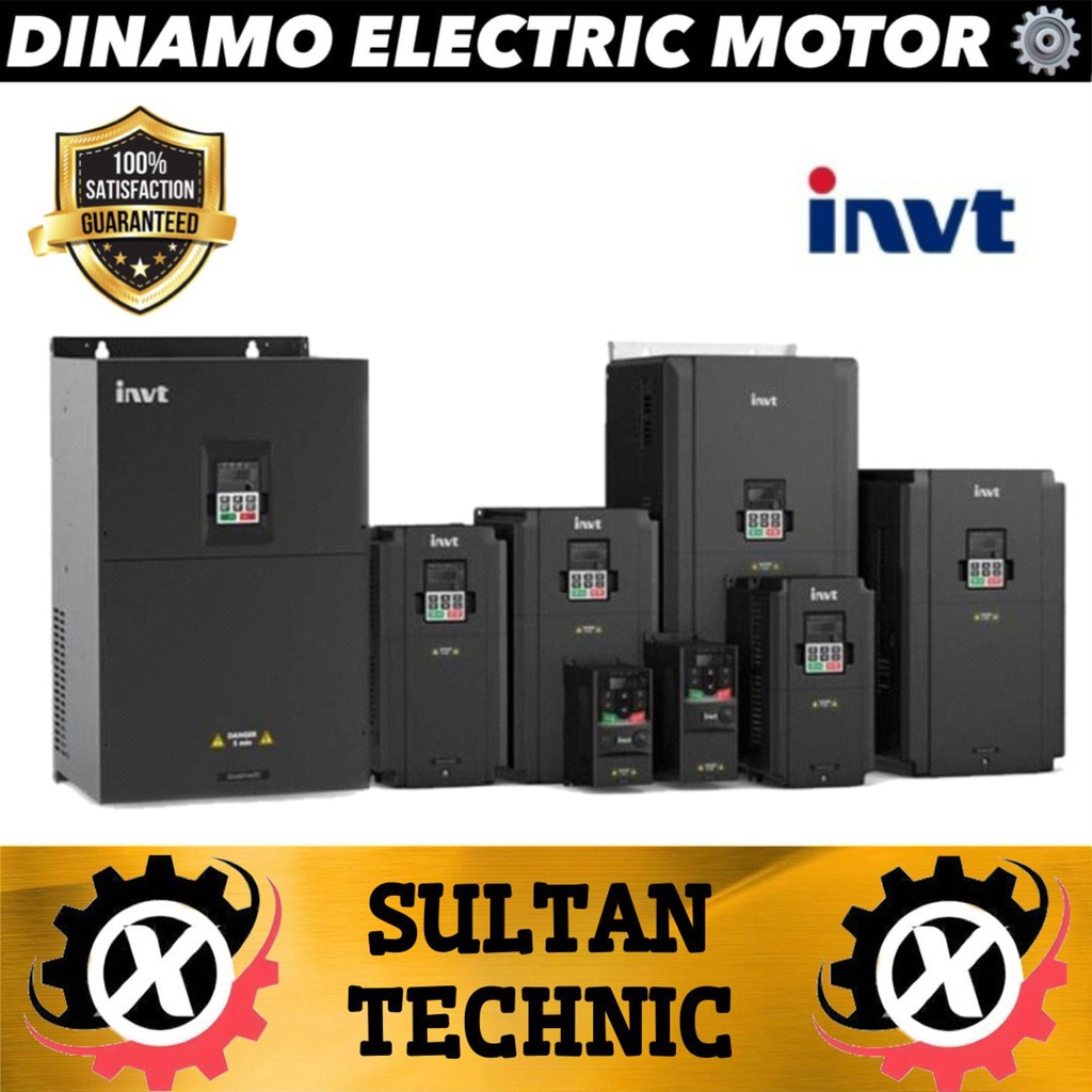 

INVT INVERTER GD20-2R2G-S2 2.2KW / 220V / 1PHASE 10.0 A