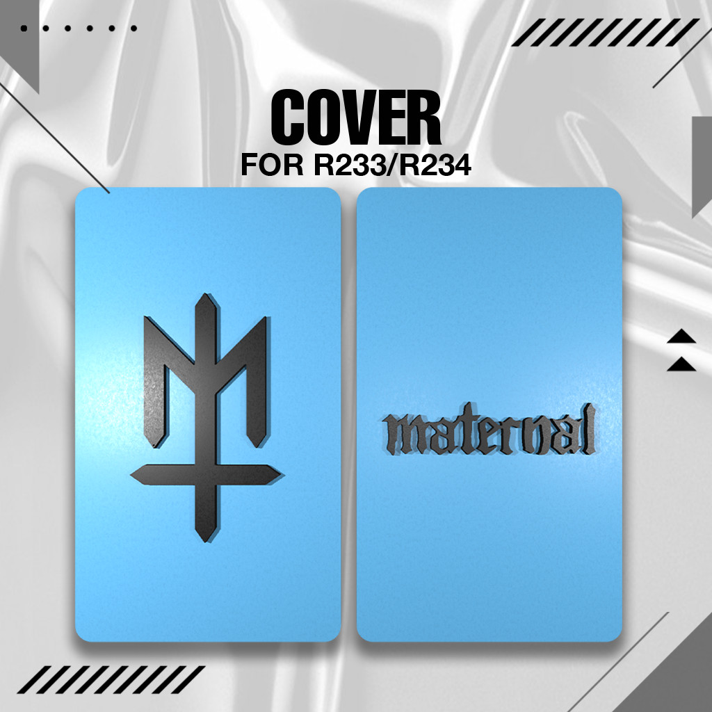 CASE PELINDUNG MATERNAL R233 R234 BLUE BLACK