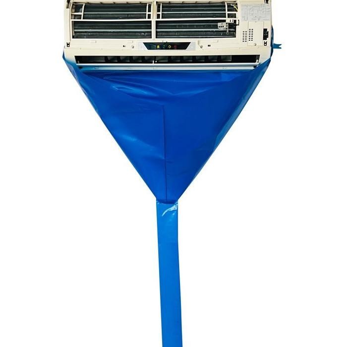 (Ezj) - Terpal Plastik Cuci Ac Cover Cuci Ac Terpal Bebas Terpal Cuci Ac