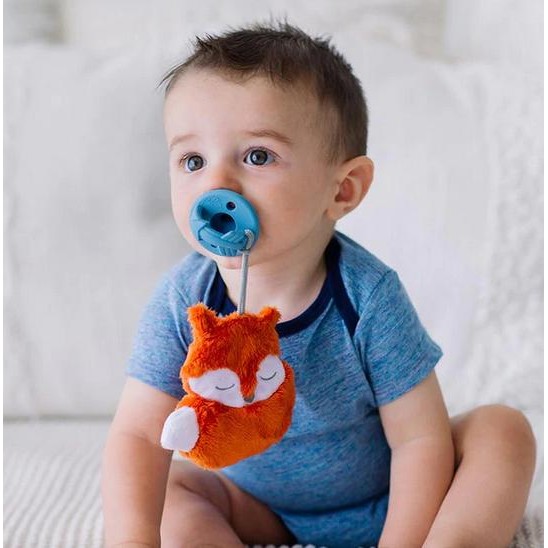 Itzy Ritzy SWEETIE PAL - Pacifier & Stuffed Animal Dot Empeng Bayi