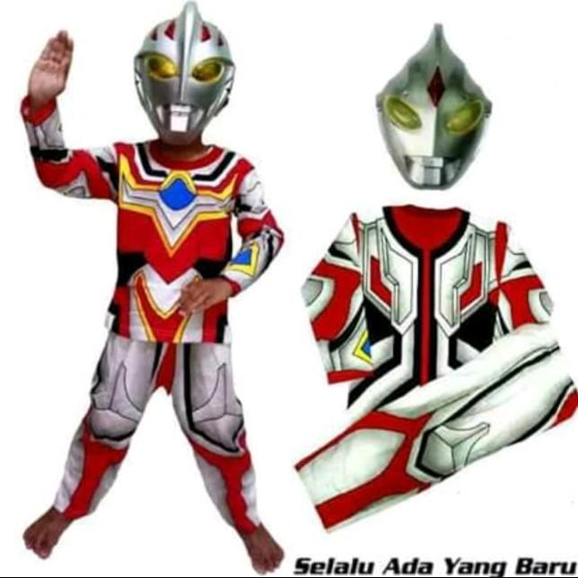 SIAPKIRIM BAJU ULTRAMAN GO/BAJU KOSTUM ULTRAMAN GRATIS TOPENG ASLI BUKAN KAIN/SETELAN BAJU KARAKTER