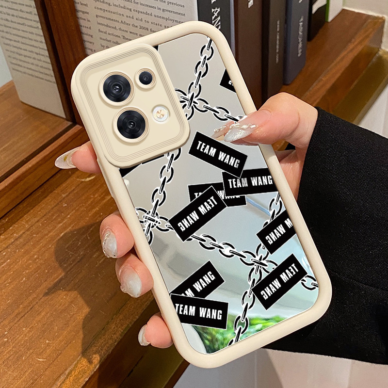 Casing Hp Untuk OPPO Reno 8 5G OPPO Reno 8T A1 Pro 5G Reno 8T 5G Case Casing pola Rantai Kasing HP K